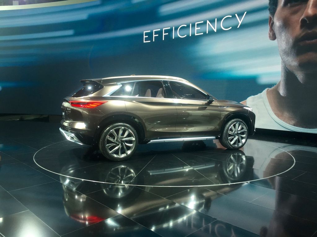 Detroit Auto Show 2017: Infiniti QX50 Concept như đang nhá hàng cho phiên bản sản xuất