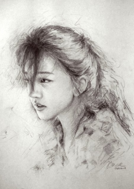 9X khởi nghiệp bằng nghề ký họa chân dung