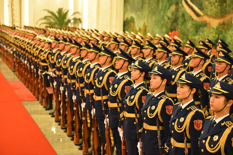 Trung Quốc bắn 21 phát đại bác chào mừng Tổng Bí thư Nguyễn Phú Trọng