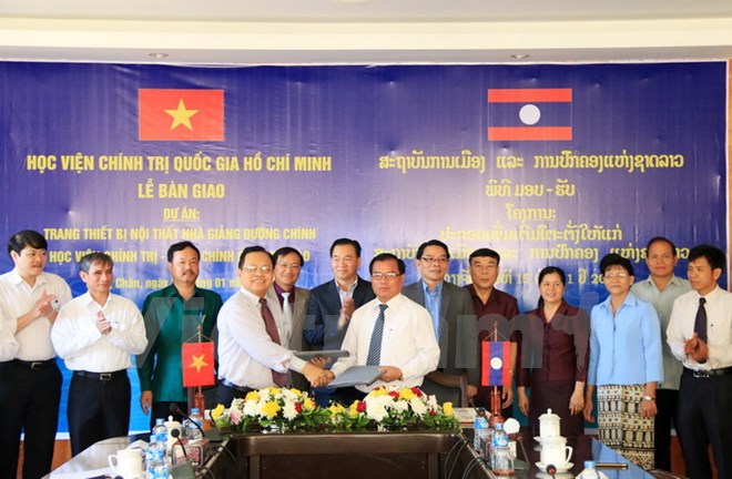 Việt Nam hỗ trợ Học viện Chính trị và Hành chính Quốc gia Lào