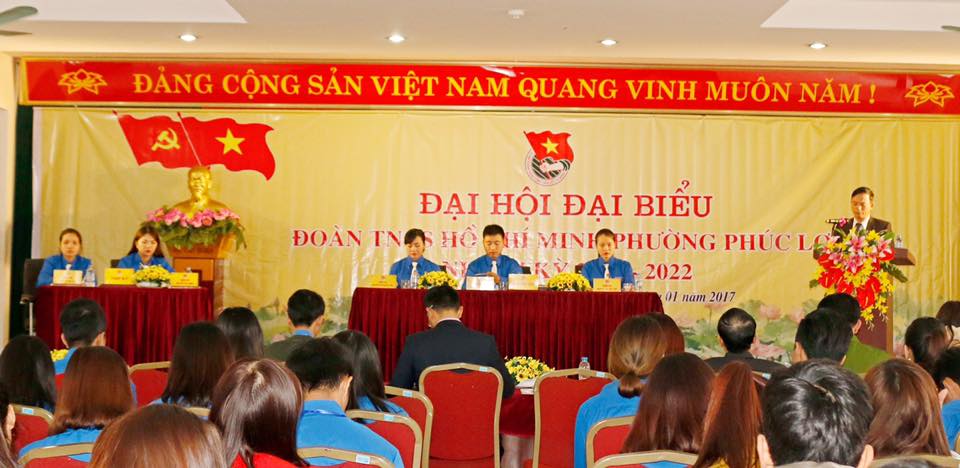 Đại hội đại biểu Đoàn TNCS Hồ Chí Minh phường Phúc Lợi, nhiệm kỳ 2017 – 2022