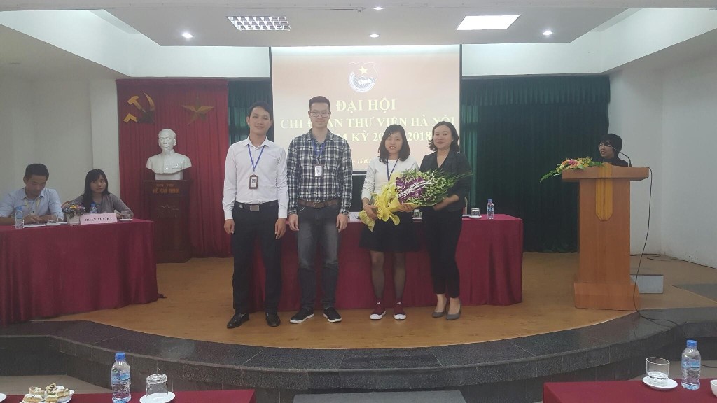 Đại hội Chi đoàn Thư viện Hà Nội nhiệm kì 2017 - 2018