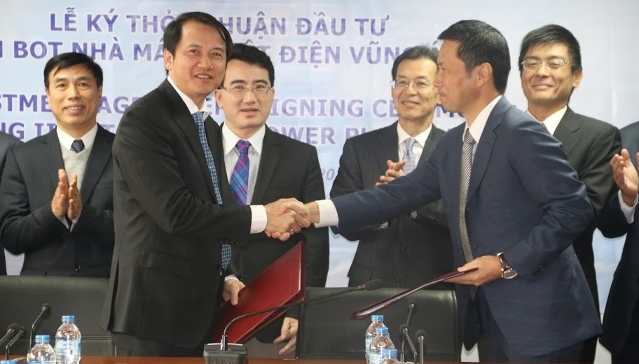 Bộ Công Thương ký Thỏa thuận đầu tư Dự án BOT Nhà máy nhiệt điện Vũng Áng 2