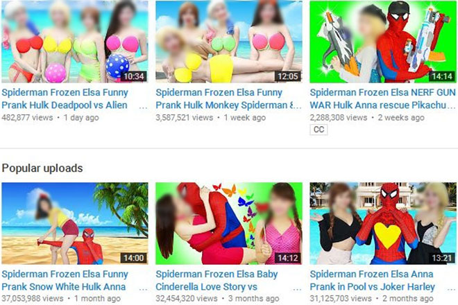 Đã xác định đối tượng đăng video phản cảm gắn mác dành cho trẻ em