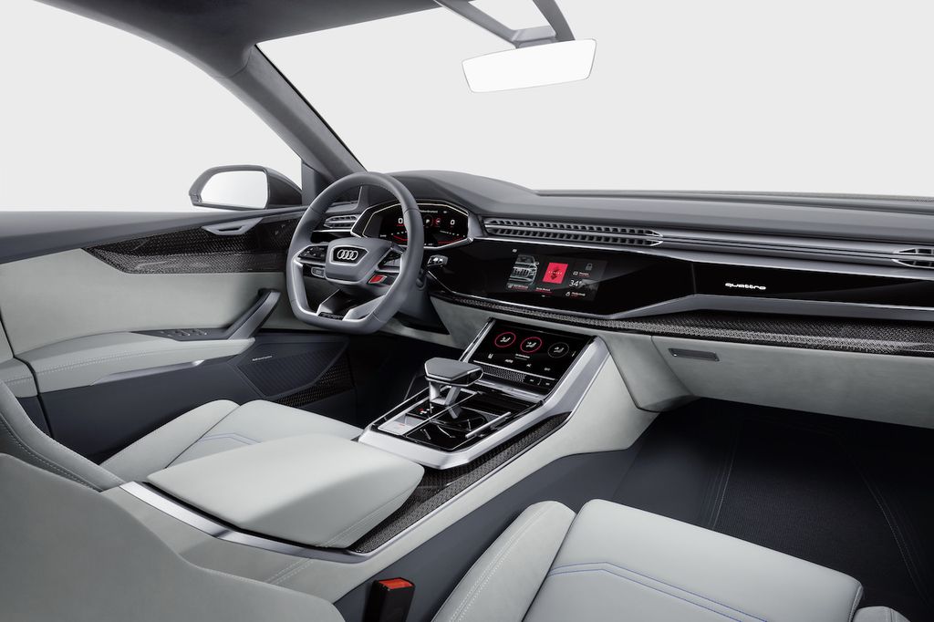 Audi Q8 2019 đầy hứa hẹn trong ảnh phác họa mới