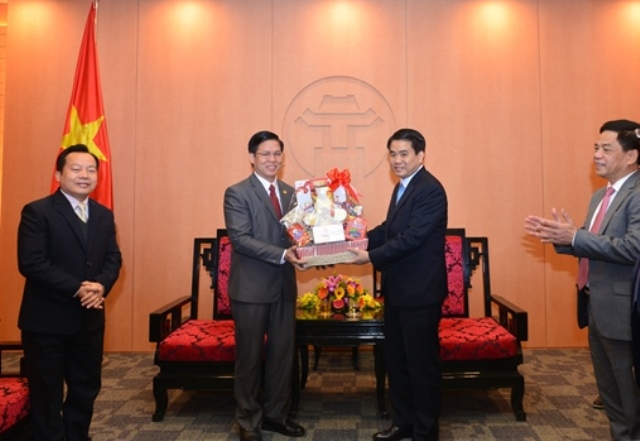 Chủ tịch UBND TP Nguyễn Đức Chung tiếp Hội Thánh Tin lành Việt Nam (Miền Bắc) và Giáo phận Bắc Ninh