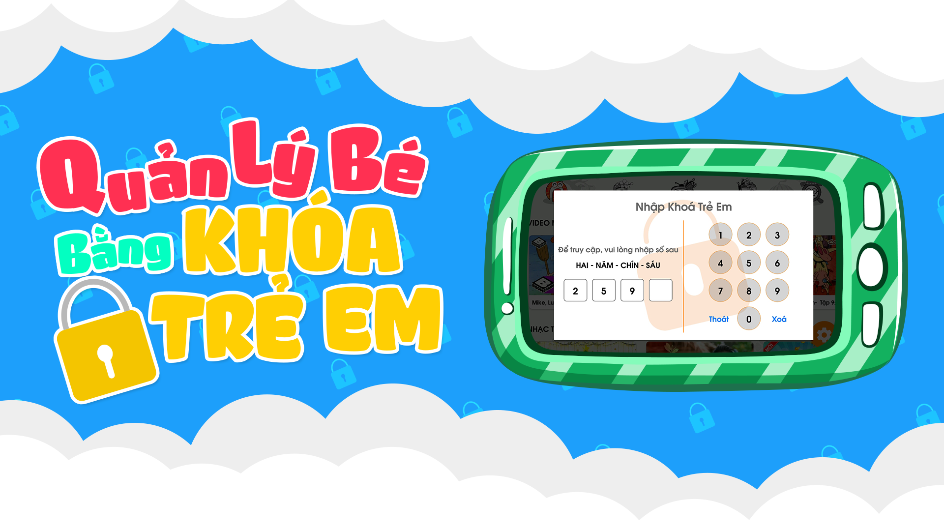 POPS Kids TV kiểm soát chặt chẽ video cho trẻ