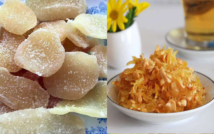 Mứt gừng dẻo lạ miệng, cay dịu cho ngày Tết thêm ấm cúng