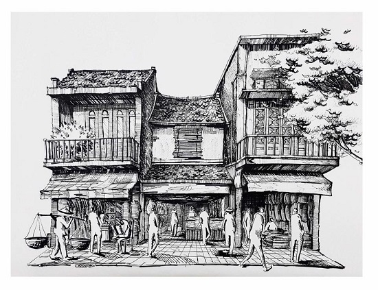 Giữ ký ức và tình yêu Hà Nội qua những bức ký họa đầy cảm xúc