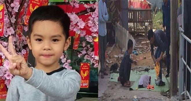 Thông tin mới nhất về bé trai 5 tuổi nghi bị bắt cóc ngày giáp Tết: Tìm thấy thi thể dưới mương nước