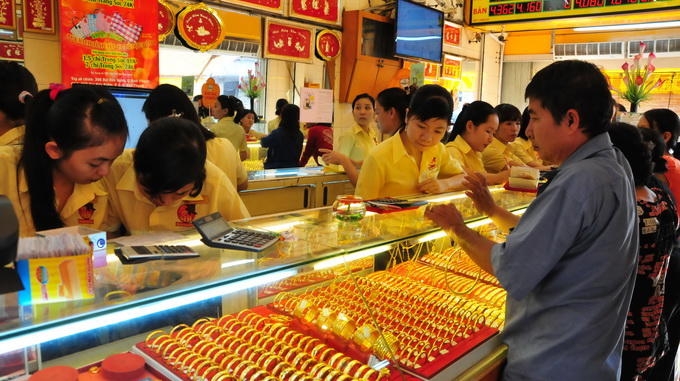 Giao dịch khởi sắc, giá vàng bật tăng trong phiên mở cửa đầu tuần