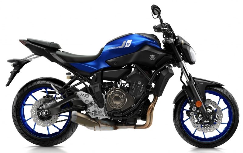 Yamaha MT-07 2017 có giá bán khởi điểm từ 186 triệu VNĐ