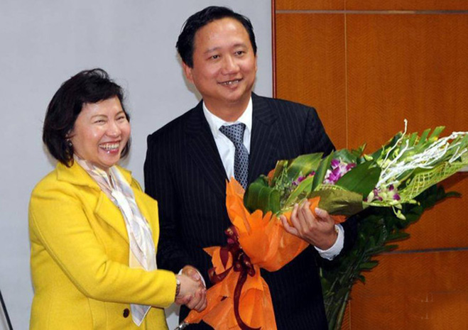 Thủ tướng Chính phủ kỷ luật ông Vũ Huy Hoàng và bà Hồ Thị Kim Thoa