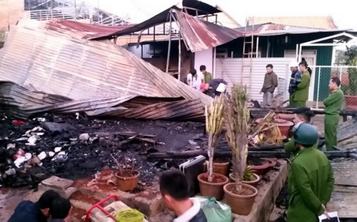 Cháy lớn ở Đà Lạt ngày cuối năm, 2 cháu bé thiệt mạng