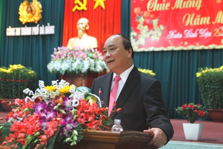 Thủ tướng Nguyễn Xuân Phúc thăm, chúc Tết Đảng bộ, chính quyền và nhân dân Đà Nẵng