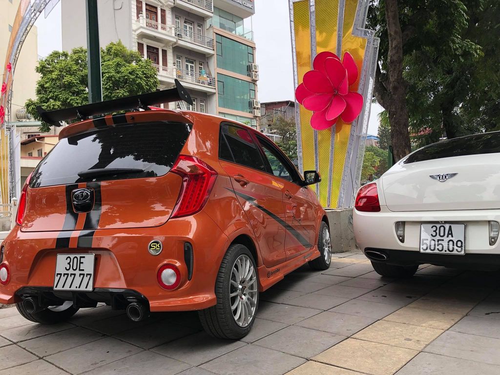 Chiêm ngưỡng Kia Morning biển khủng độ cực chất của tay chơi Hà Nội