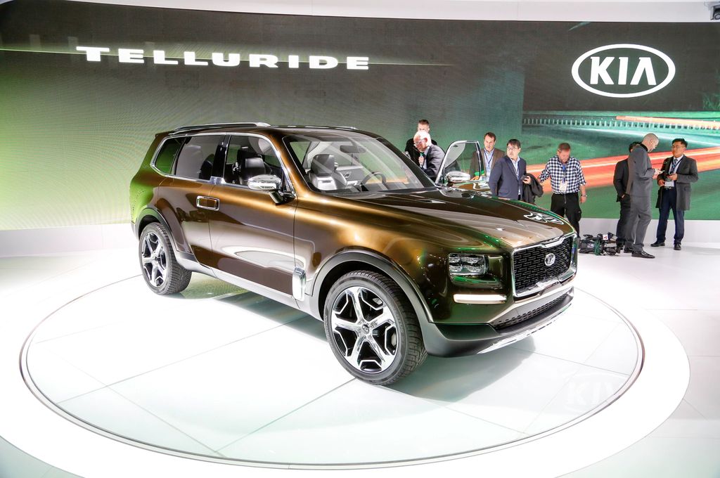Kia Telluride - dòng SUV đầu bảng của hãng xe Hàn Quốc chuẩn bị lên dây chuyền sản xuất
