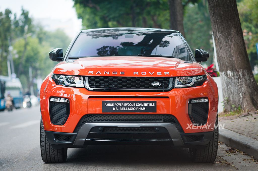 Chiêm ngưỡng Range Rover Evoque Convertible màu độc nhất Việt Nam của nữ biker Hà thành