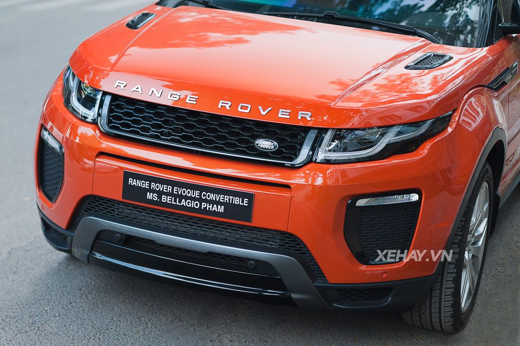 Chiêm ngưỡng Range Rover Evoque Convertible màu độc nhất Việt Nam của nữ biker Hà thành
