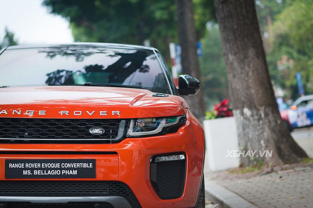 Chiêm ngưỡng Range Rover Evoque Convertible màu độc nhất Việt Nam của nữ biker Hà thành