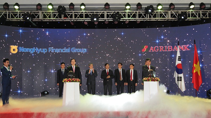 Agribank và Nonghyup Bank - Hàn Quốc triển khai 