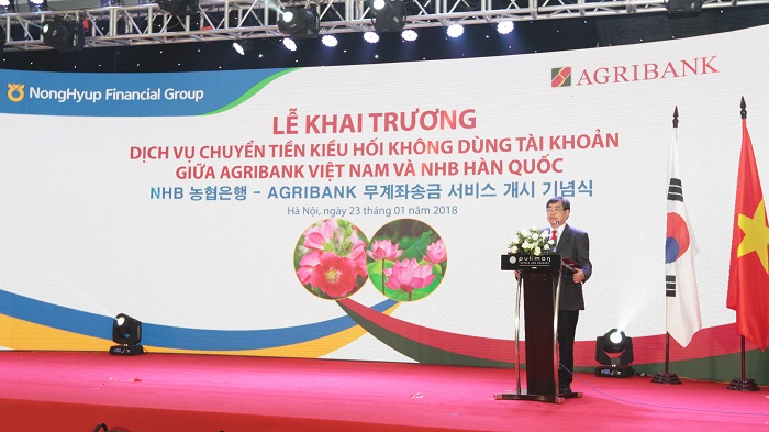 Agribank và Nonghyup Bank - Hàn Quốc triển khai 