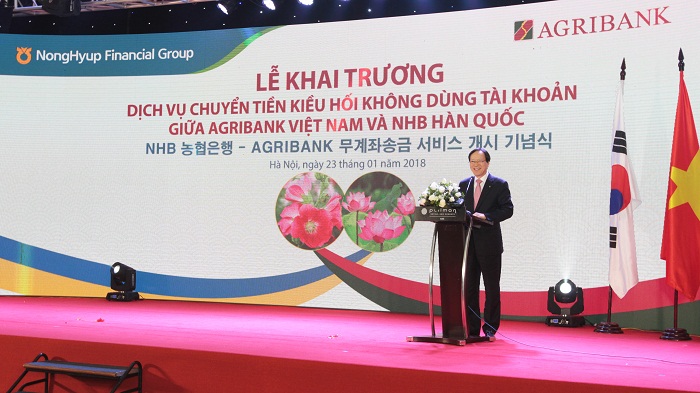 Agribank và Nonghyup Bank - Hàn Quốc triển khai 