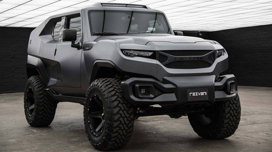 Chiêm ngưỡng SUV Rezvani Tank của Jamie Foxx ngoài đời thực