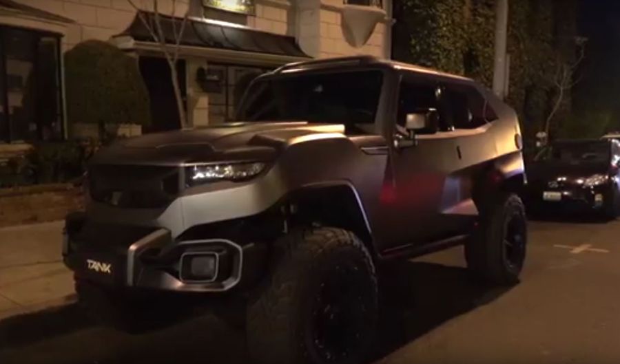 Chiêm ngưỡng SUV Rezvani Tank của Jamie Foxx ngoài đời thực