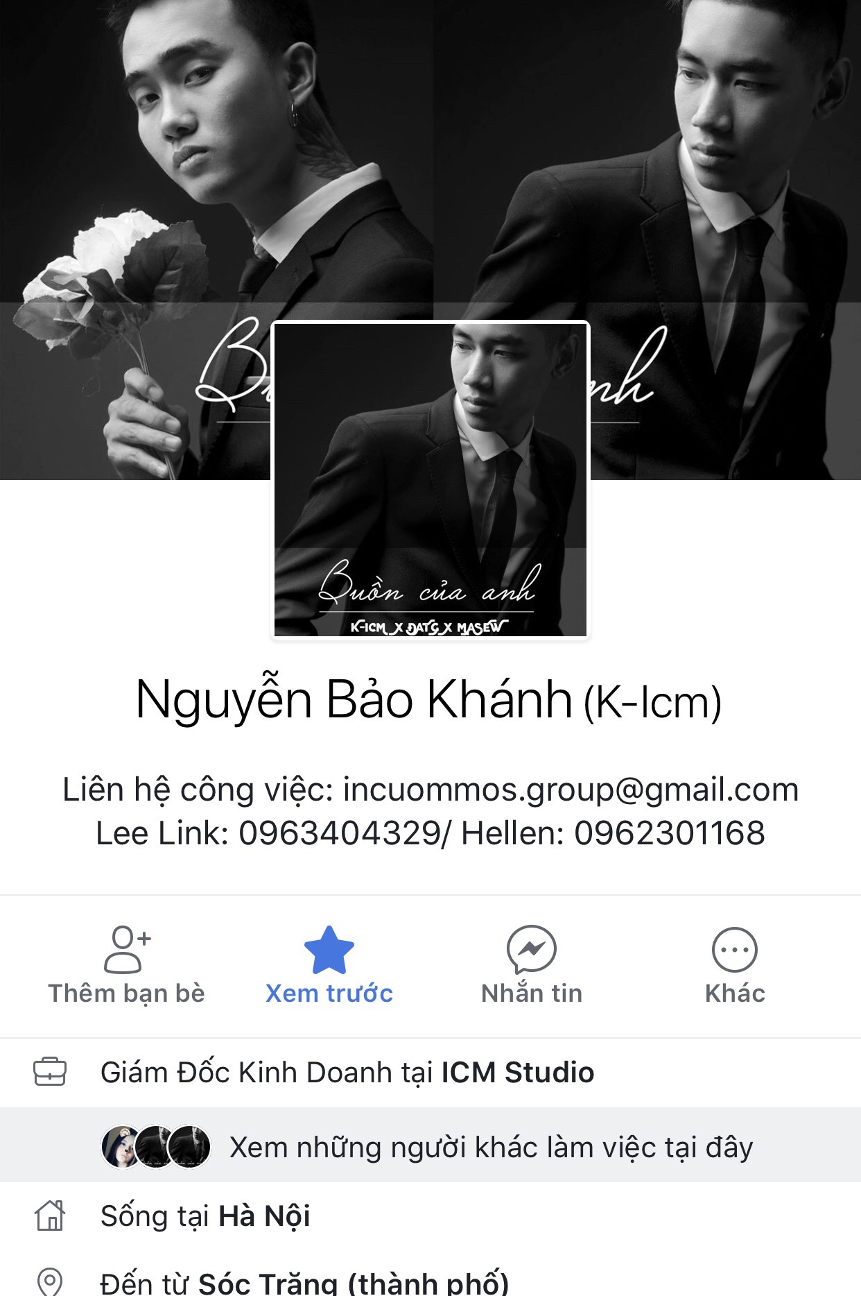 “Thánh nện đàn” K-ICM - Nguyễn Bảo Khánh bức xúc vì facebook bị giả mạo