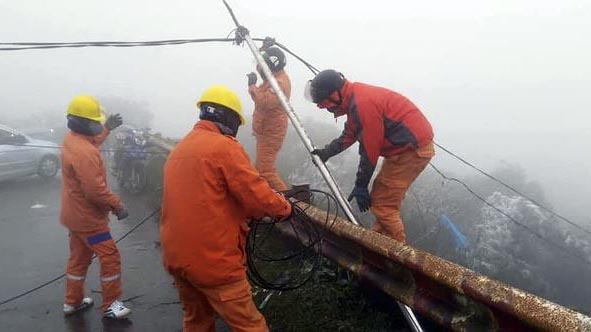 Băng tuyết đã tan trên đỉnh Mẫu Sơn (Lạng Sơn)