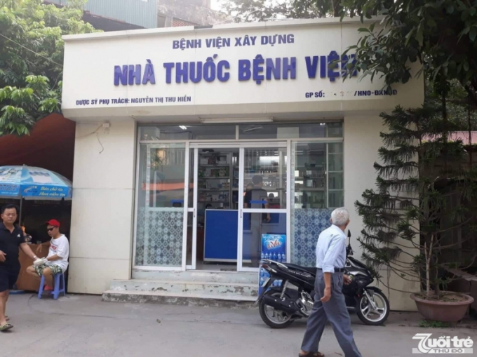 Nhà thuốc Bệnh viện Xây dựng