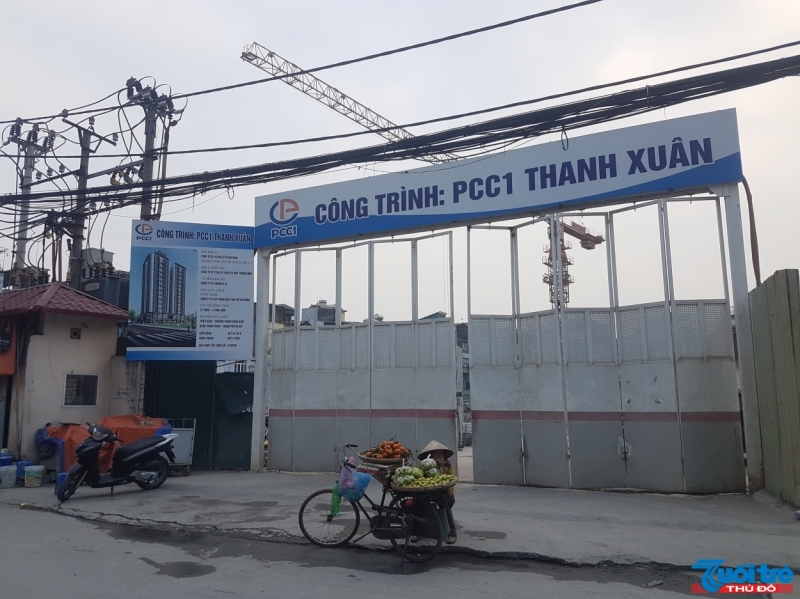 Dự án có địa chỉ tại số 44 Triều Khúc do công ty CP cơ khí ô tô Hoà Bình làm chủ đầu tư.