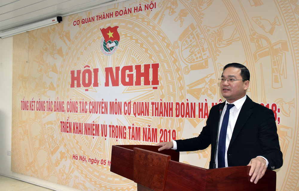 Cơ quan Thành đoàn Hà Nội tổng kết công tác Đảng, công tác chuyên môn năm 2018