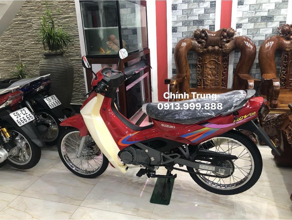 Sài Gòn: Suzuki RGV 120 đời 2002 mới “đập thùng” được rao bán với giá 1 tỷ đồng