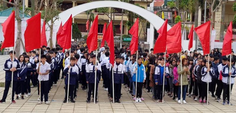 Chương trình thu hút đông đảo các bạn trẻ tham gia