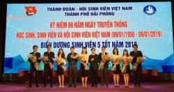 Thành đoàn Hải Phòng biểu dương “Sinh viên 5 tốt” năm 2018