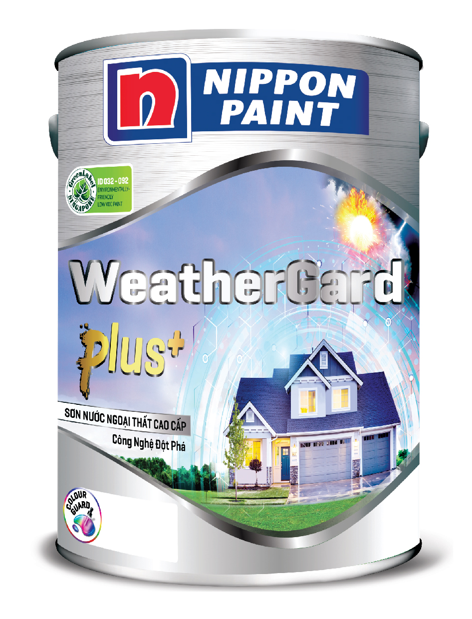 WeatherGard Plus+ thể hiện tính năng chống bám bụi, chống các vết bẩn bám trên cho bề mặt công trình cực tốt dù trong điều kiện không khí ô nhiễm. Cùng sự hoàn thiện trong khả năng chống thấm và chống nứt trên bề mặt màng sơn.