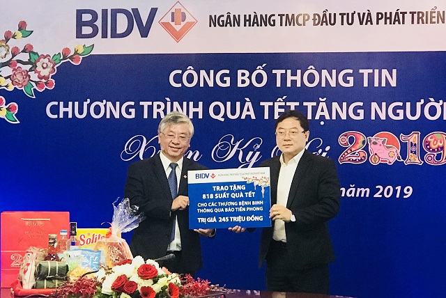 BIDV dành 40.000 suất quà Tết trị giá 20 tỷ đồng tặng đồng bào nghèo