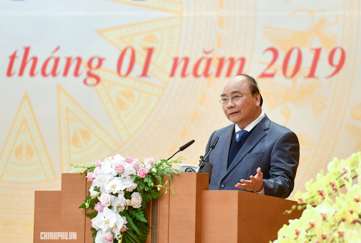 Thủ tướng Nguyễn Xuân Phúc phát biểu tại Hội nghị