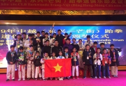 CLB Taekwondo TP Móng Cái giành nhiều huy chương