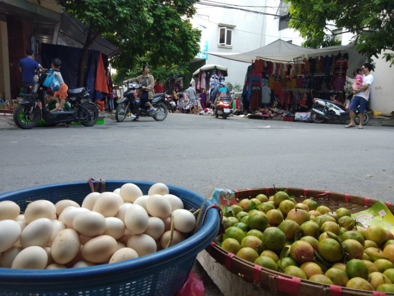 Nguồn cung hàng hóa phục vụ Tết Nguyên đán tại Hà Nội dự báo dồi dào.