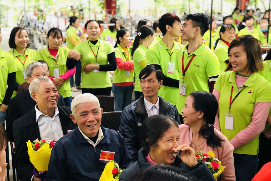 Hạnh phúc khi được làm việc trong Công ty CP sản xuất hàng thể thao MXP