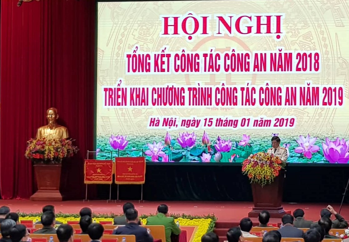 CATP Hà Nội vinh dự được Chính phủ trao tặng “Cờ đơn vị dẫn đầu phong trào thi đua” năm 2018