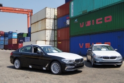 BMW Series 5 thế hệ mới xuất hiện tại cảng