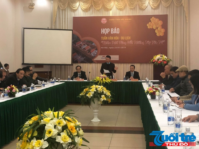 Quang cảnh buổi họp báo