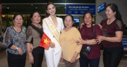 Gia đình từ Bến Tre tiễn Mỹ Duyên lên đường sang Mexico thi Miss Global