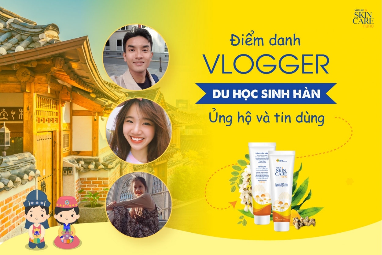 Vietlife Skincare Nano “Made in Viet Nam” được ủng hộ và tin dùng tại Hàn Quốc