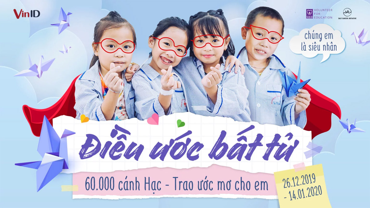 Những cánh hạc chắp ước mơ cho “điều ước bất tử”