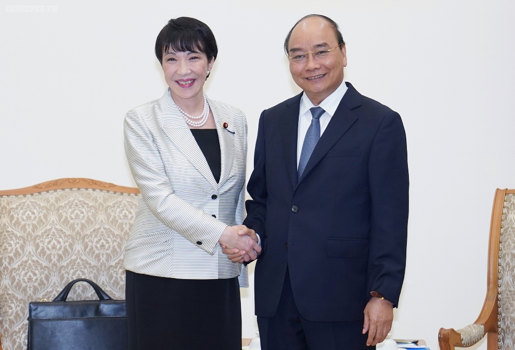 Thủ tướng Nguyễn Xuân Phúc nêu rõ, hiện nay quan hệ Đối tác chiến lược sâu rộng Việt Nam-Nhật Bản đang trong giai đoạn phát triển tốt đẹp, toàn diện